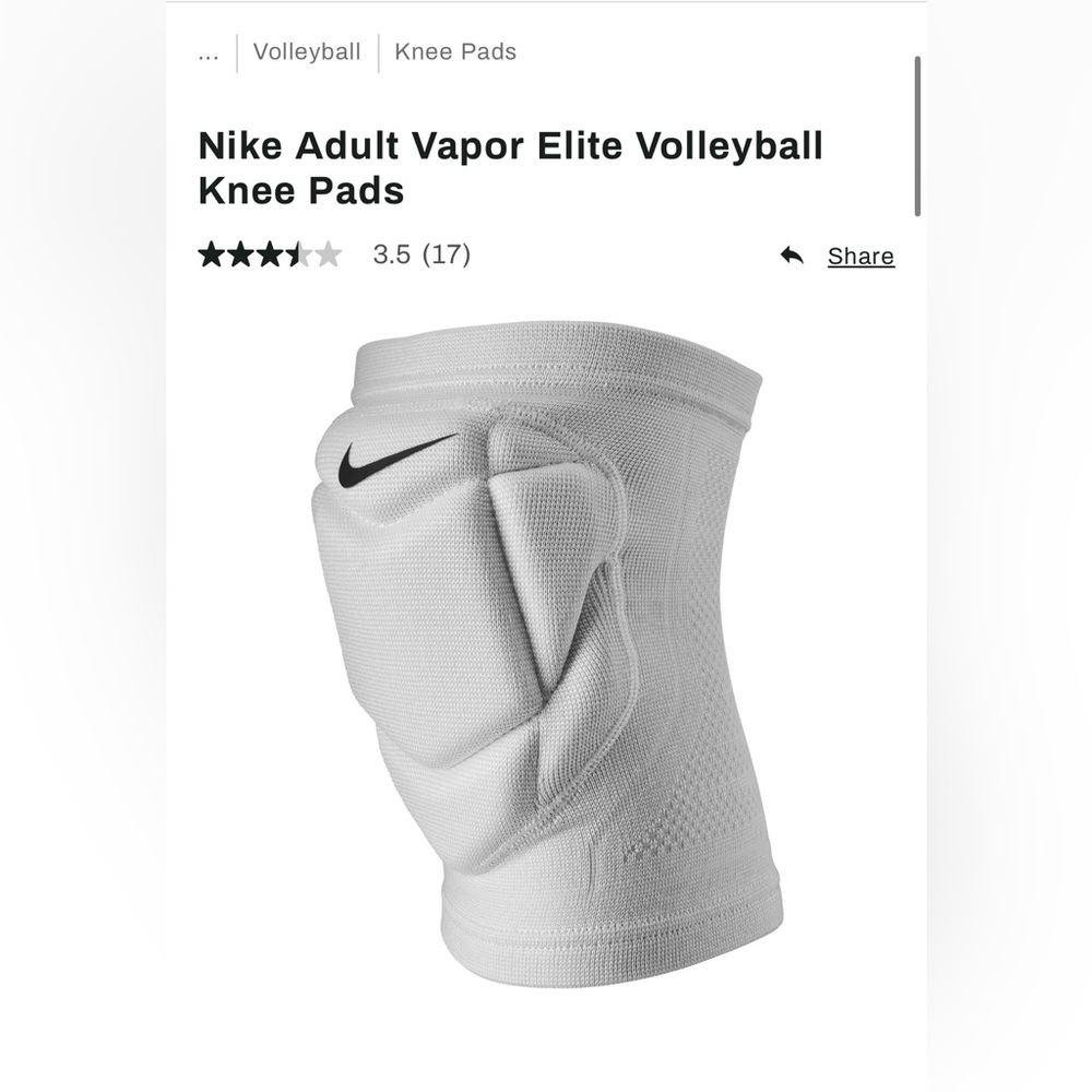 Nike Vapor Elite Volleyball Knee Pads
